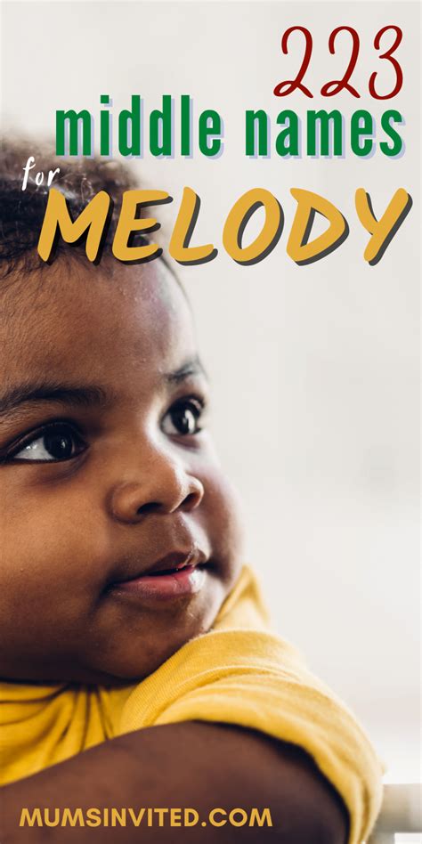 middle names for melody|best middle names for melody.